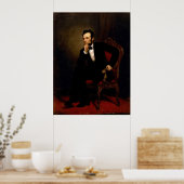 Abraham Lincoln von George Peter Alexander Healy Poster (Küche)