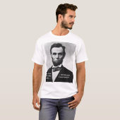 Abraham Lincoln war jüdisch T-Shirt (Vorne ganz)