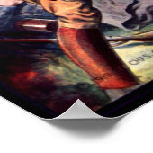 Abraham Lincoln Wine tasting in der Fattoria Poster (Ecke)