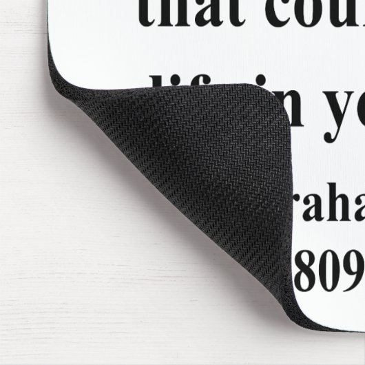 Abraham Lincoln-Zitat 2a Mousepad (Ecke)