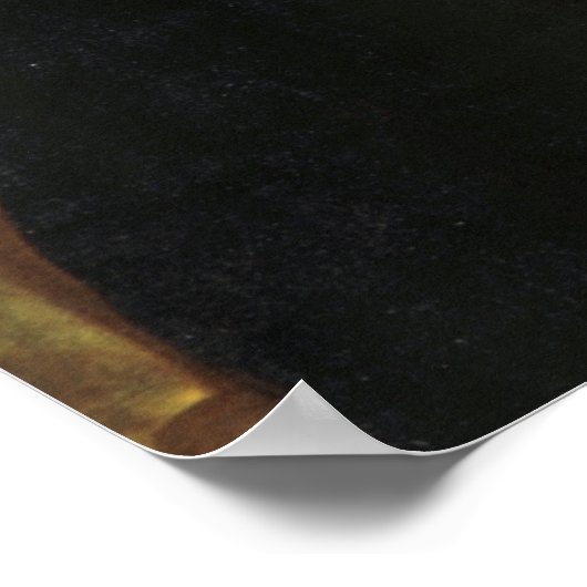 Abraham Lincoln Zitat: "Amerika wird nie..." Poster (Ecke)