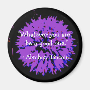 Abraham Lincoln-Zitat Magnet