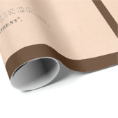 Abraham Lincoln zum Präsidenten gewählt 1860 Litho Geschenkpapier (Rolleneckpunkt)