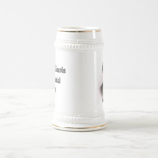 Abraham Lincoln-zweihundertjähriges Gedenk Bierglas (Mittel)