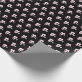 Abraham Lincolned Geschenkpapier (Ecke)