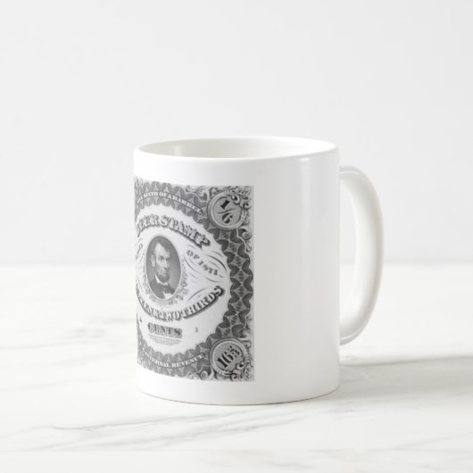 Abraham- Lincolnkaffee-Tasse Kaffeetasse (VorderseiteRechts)