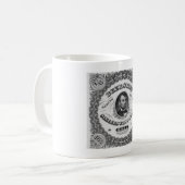 Abraham- Lincolnkaffee-Tasse Kaffeetasse (Vorderseite Links)