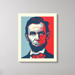 Abraham- LincolnLeinwand Leinwanddruck