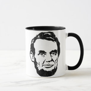 Abraham- Lincolnporträt-Tasse Tasse