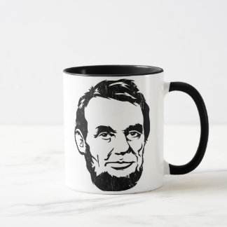 Abraham- Lincolnporträt-Tasse Tasse