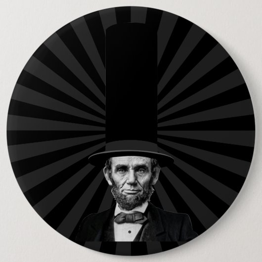 Abraham Lincolnpräsidentenmode-Aussage Button (Vorderseite)
