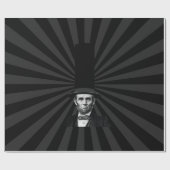 Abraham Lincolnpräsidentenmode-Aussage Geschenkpapier (Flach)