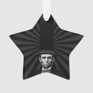Abraham Lincolnpräsidentenmode-Aussage Ornament