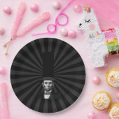 Abraham Lincolnpräsidentenmode-Aussage Pappteller (Party)