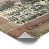 Abraham Lincolns Beerdigungsprozess Poster (Ecke)