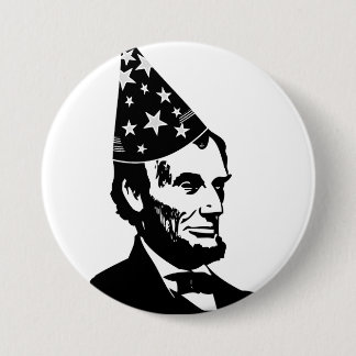 Abraham Lincolns Geburtstag Button