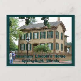 Abraham Lincolns HomeSpringfi.. Postkarte