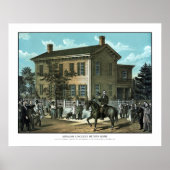 Abraham Lincolns Return-Zuhause Poster (Vorne)