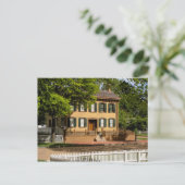 Abraham Lincolns Zuhause Postkarte (Stehend Vorderseite)