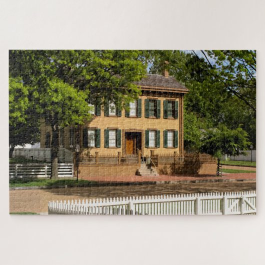 Abraham Lincolns Zuhause Puzzle (Horizontal)
