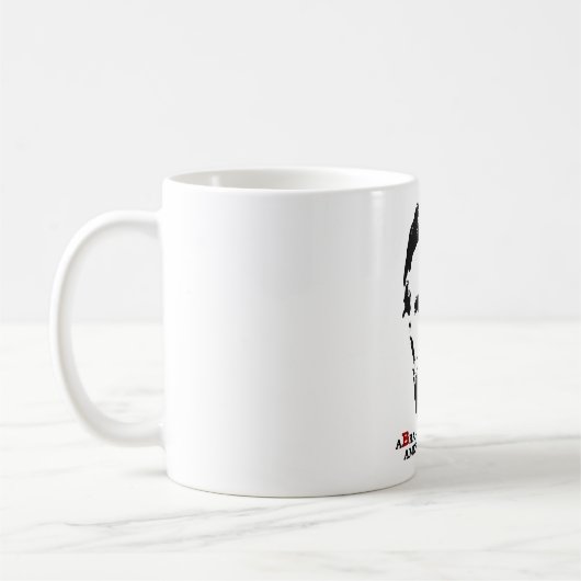 Abraham- Lincolnspeck-Tasse Kaffeetasse (Links)