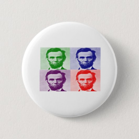 Abraham- LincolnT - Shirts u. -geschenke Button (Vorderseite)
