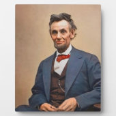 Abraham Lincolon Fotoplatte (Vorderseite)