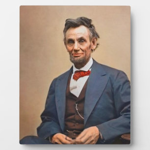 Abraham Lincolon Fotoplatte