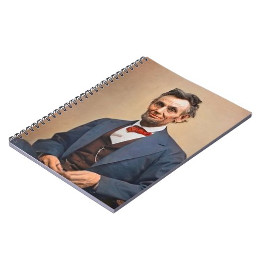 Abraham Lincolon Notizblock (Linke Seite)