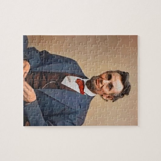 Abraham Lincolon Puzzle (Horizontal)