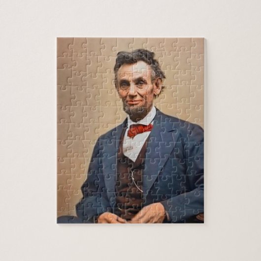 Abraham Lincolon Puzzle (Vertikal)