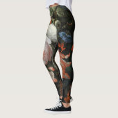 Abraham Mignon - ein wahres Bouquet von Blume Leggings (Links)