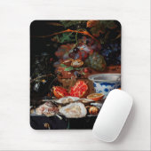 Abraham Mignon Frucht und Austern Mousepad (Mit Mouse)