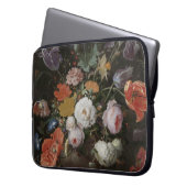 Abraham Mignon - immer noch ein Leben mit Blume un Laptopschutzhülle (Vorderseite Links)