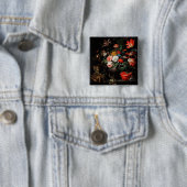 Abraham Mignon The Overwente Bouquet. floral Button (Beispiel)