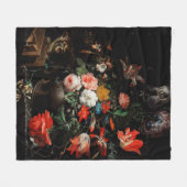Abraham Mignon The Overwente Bouquet. floral Fleecedecke (Vorderseite (Horizontal))