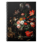 Abraham Mignon The Overwente Bouquet. floral Notizblock (Vorderseite)
