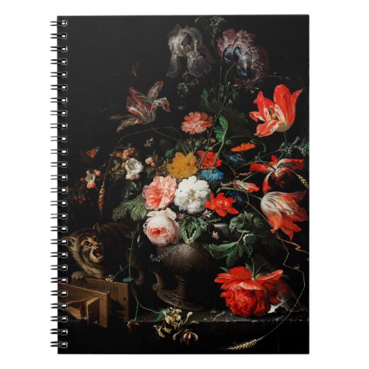Abraham Mignon The Overwente Bouquet. floral Notizblock (Vorderseite)