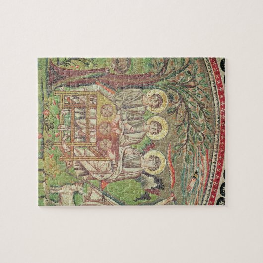 Abraham mit den Engeln (Mosaik) Puzzle (Horizontal)