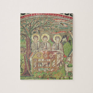 Abraham mit den Engeln (Mosaik) Puzzle