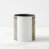 Abraham mit den Engeln (Mosaik) Tasse (Zentrum)