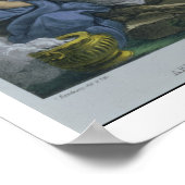 Abraham Offering Up his Son Isaac, from a Bible pr Poster (Ecke)