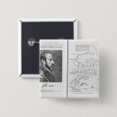 Abraham Ortel Oretelius Button (Vorne & Hinten)