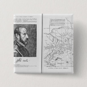 Abraham Ortel Oretelius Button