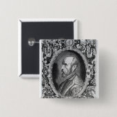 Abraham Ortelius Button (Vorne & Hinten)