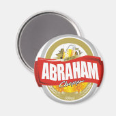 Abraham.png Magnet (Vorderseite/Rückseite)