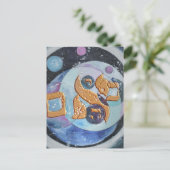 Abraham Postkarte (Stehend Vorderseite)