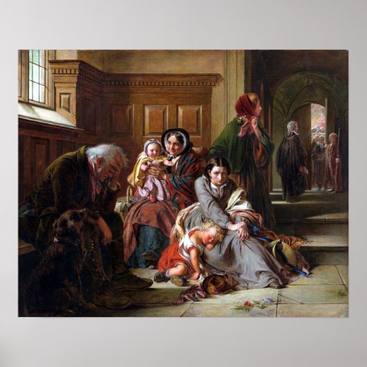 Abraham Solomon Wartete für das Urteil Poster (Vorne)