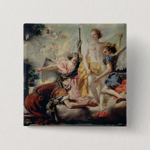 Abraham und die drei Engel Button