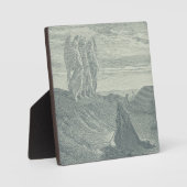 Abraham und die drei Engel Fotoplatte (Vorderseite)